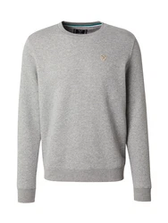 19V69 ITALIA Sweatshirt 'Nico' graumeliert