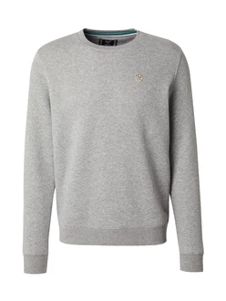 19V69 ITALIA Sweatshirt 'Nico' graumeliert 19V69 ITALIA Sweatshirt 'Nico' graumeliert