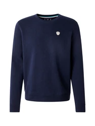 19V69 ITALIA Sweatshirt 'Nico' marineblau