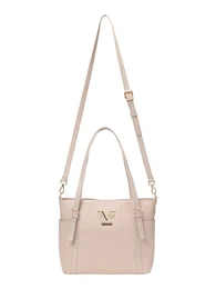 Shopper torba 'Carletta' nude / zlatna