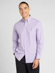 Polo Ralph Lauren Hemd grn/lavendel/naturwei