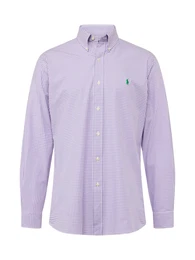 Hemd grn / lavendel / naturwei