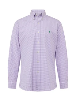 Polo Ralph Lauren Hemd grn/lavendel/naturwei