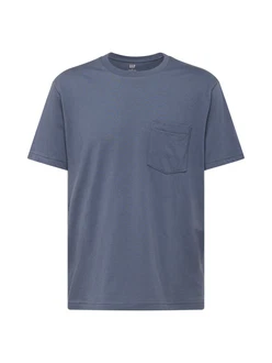 GAP T-Shirt taubenblau