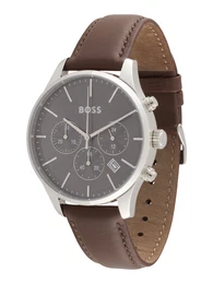 Uhr 'AVERY' braun / schwarz / silber