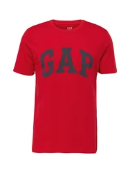 GAP T-Shirt 'EVERYDAY' taubenblau/rot