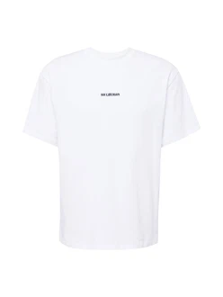 Han Kjøbenhavn T-Shirt dunkelblau / weiß Han Kjøbenhavn T-Shirt dunkelblau / weiß
