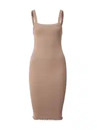 Šaty tmavě béžová