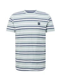 T-Shirt navy / grn / wei