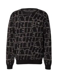 Pullover 'Switchup' grau / schwarz / wei