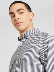Gant Langarmhemd REG POPLIN STRIPE SHIRT opal/weiß