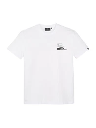 T-Shirt 'AGAVE THX' schwarz / wei