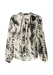 Bluza boja pijeska / crna