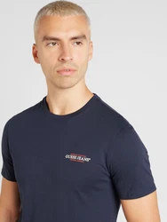 GUESS JEANS Shirt 'American Tradition' navy / rot / weiß