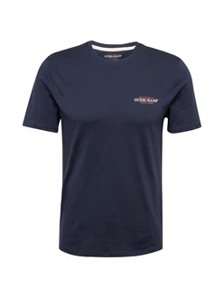 GUESS JEANS Shirt 'American Tradition' navy / rot / weiß GUESS JEANS Shirt 'American Tradition' navy / rot / weiß