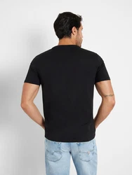 GUESS T-Shirt schwarz/weiß