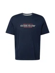 GUESS JEANS T-Shirt dunkelblau/rot/weiß GUESS JEANS T-Shirt dunkelblau/rot/weiß