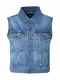 G-Star RAW Brezrokavnik  moder denim