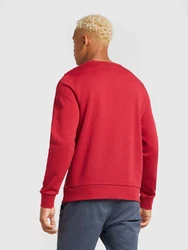 Hackett London Sweatshirt silbergrau/rot