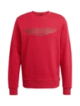 Hackett London Sweatshirt silbergrau/rot