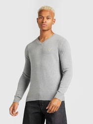 19V69 ITALIA Pullover GINO graumeliert