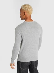 19V69 ITALIA Pullover GINO graumeliert