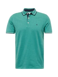 JACK & JONES Poloshirt JJEPaulos Paulos Türkis/Grün/Türkis/Grün/Türkis/Grün/Türkis/Grün/Türkis/Grün/Türkis/Grün/Türkis/Grün/Türkis/Grün