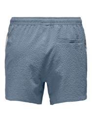 Only & Sons Badeshorts ONSTED taubenblau