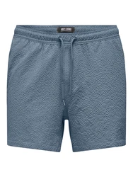 Only & Sons Badeshorts ONSTED taubenblau