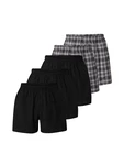 ABOUT YOU Boxershorts 'Dante' grau/schwarz