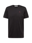 Calvin Klein Jeans T-Shirt rot/schwarz