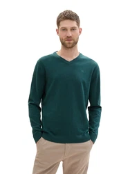 TOM TAILOR Pullover tanne