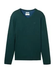TOM TAILOR Pullover tanne