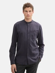 TOM TAILOR DENIM Hemd Langarm marine