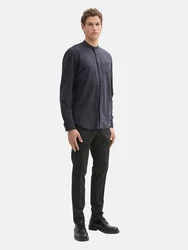 TOM TAILOR DENIM Hemd Langarm marine