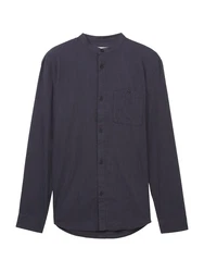 TOM TAILOR DENIM Hemd Langarm marine