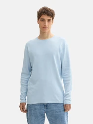 TOM TAILOR Pullover hellblau