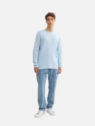 TOM TAILOR Pullover hellblau