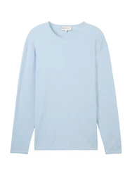 TOM TAILOR Pullover hellblau