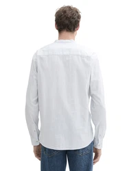 TOM TAILOR DENIM Hemd Langarm pastellblau
