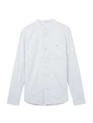 TOM TAILOR DENIM Hemd Langarm pastellblau