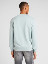 HUGO Sweatshirt 'Duragol' hellgrau/pastellgrn