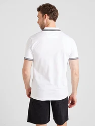 BOSS Poloshirt 'Paul' schwarz/weiß
