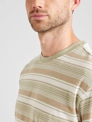 Only & Sons T-Shirt ONSMANIK hellbraun/khaki/weiß