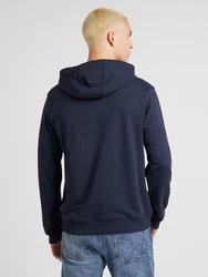 HUGO Sweatshirt Dimoni marine / hellblau / weiß