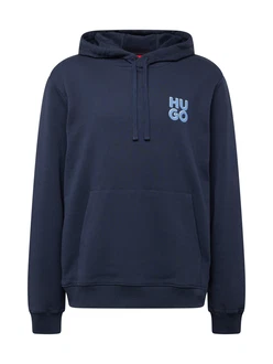 HUGO Sweatshirt Dimoni marine / hellblau / weiß HUGO Sweatshirt Dimoni marine / hellblau / weiß