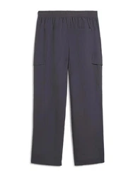 PUMA Hose 'Classics' dunkelgrau/weiß