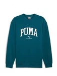 PUMA Langarmshirt SQUAD CREW FL Türkis/Grün
