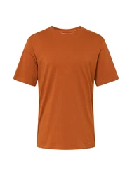 Jack & Jones T-Shirt JJEORGANIC BASIC TEE SS O-NECK NOOS Braun/Orange