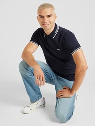 BOSS Poloshirt 'Paul' navy/wei
